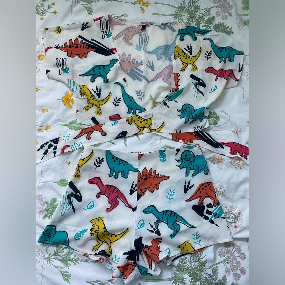 Matching 2-Piece Dino Set
